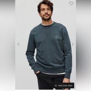 NWT Neuw Men's Dark Pine Crewneck Sweater